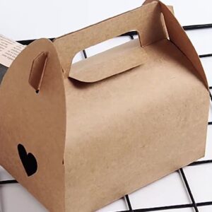 Uchampak - Party Box Custom Box Packaging Design for Cake with handles cake boxes size color customized Bio Box