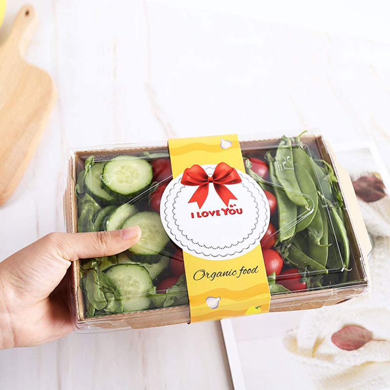 Uchampak - Factory Wholesale Eco Friendly Kraft Paper To Go Boxes Custom Compostable Take Away Lunch Box Bio Box