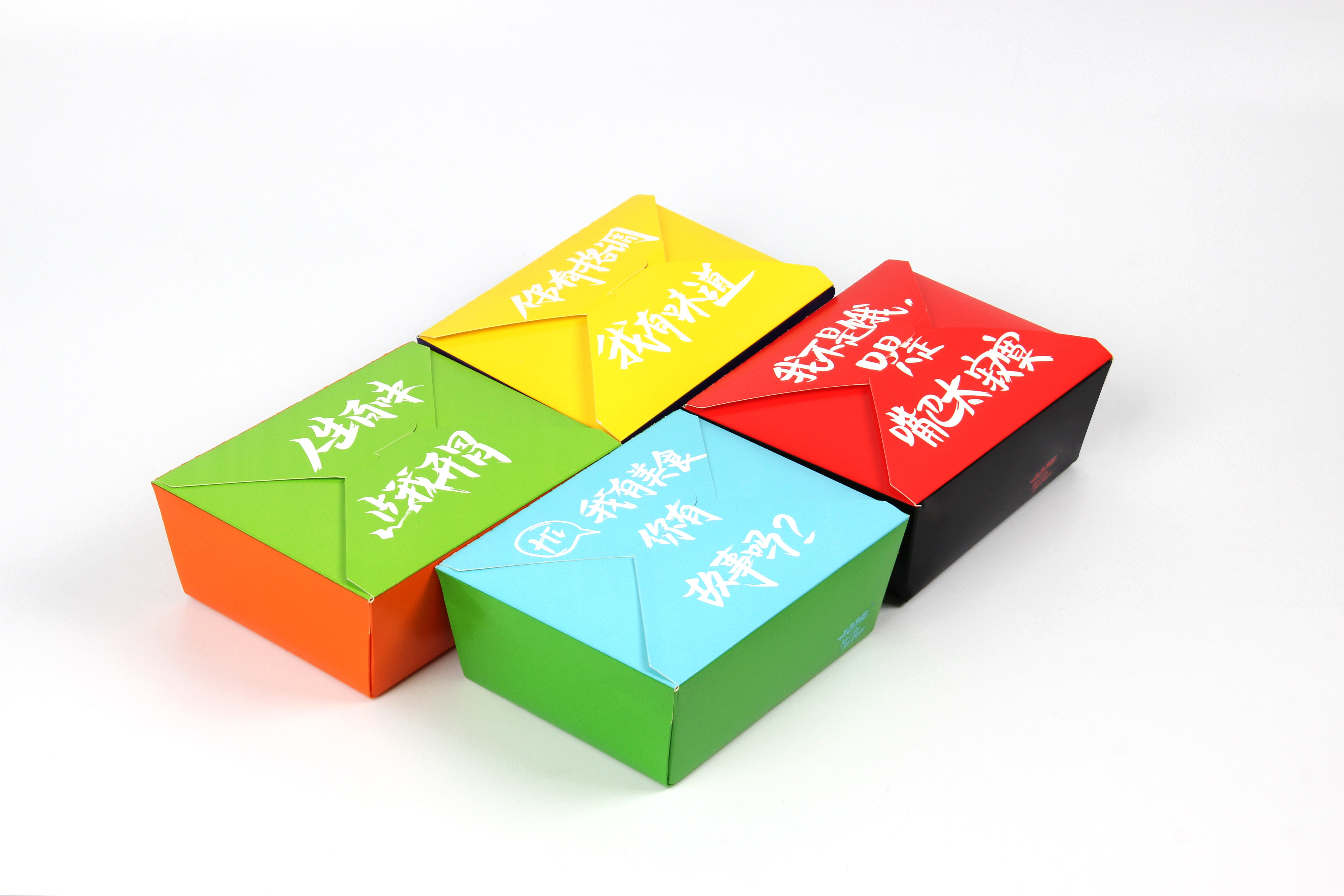 Uchampak - Free Sample Cheap Cardboard Paper Custom Size Color Paper To Go Boxes Eco Friendly Biodegradable Lunch Box Bio Box - Image 4