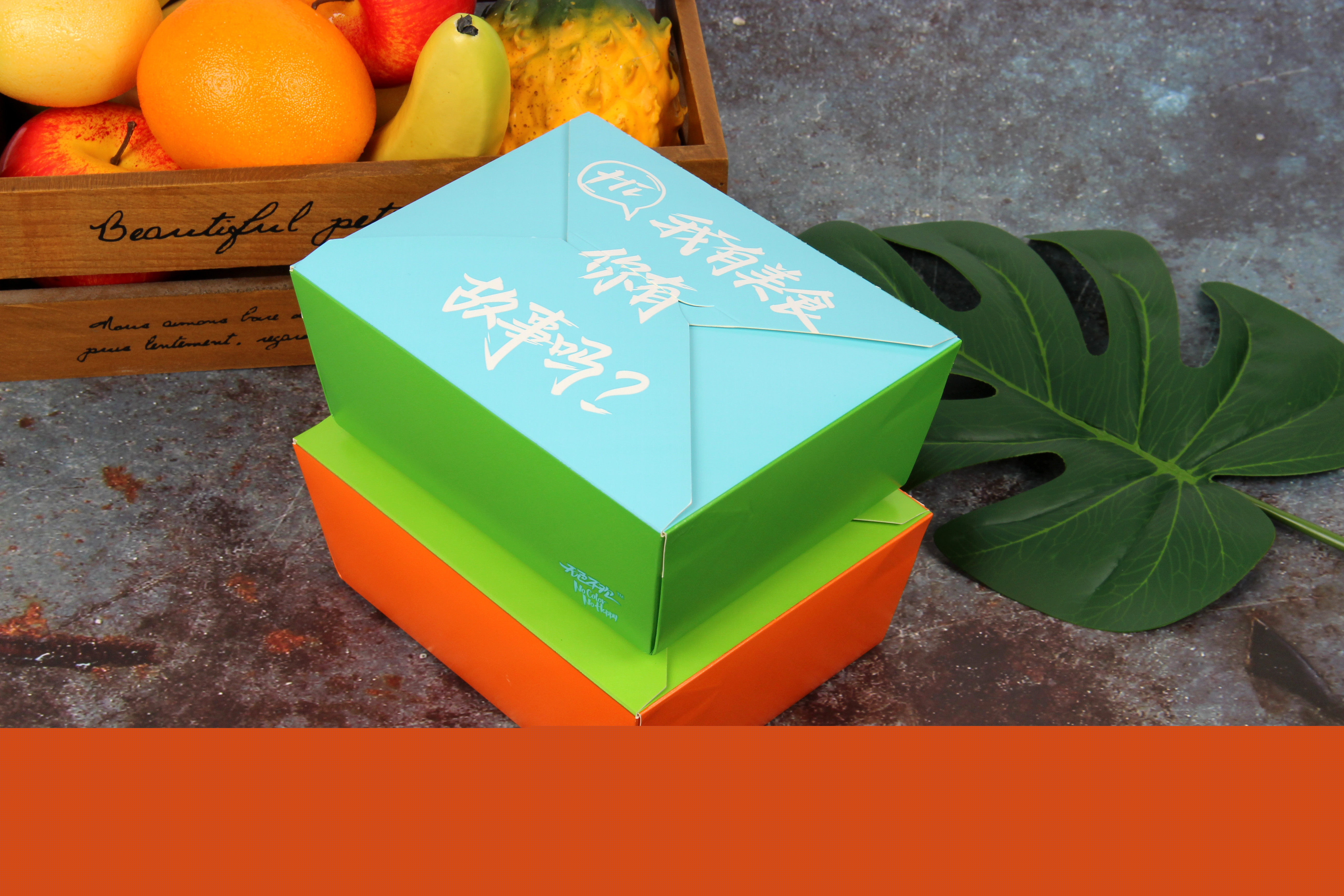 Uchampak - Free Sample Cheap Cardboard Paper Custom Size Color Paper To Go Boxes Eco Friendly Biodegradable Lunch Box Bio Box - Image 5