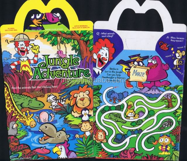 Uchampak - OEM Factory supplier happy meal b box for fast food packaging Window & Foldable Pak - Image 5