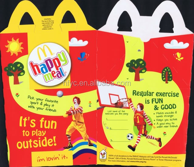 Uchampak - OEM Factory supplier happy meal b box for fast food packaging Window & Foldable Pak - Image 6