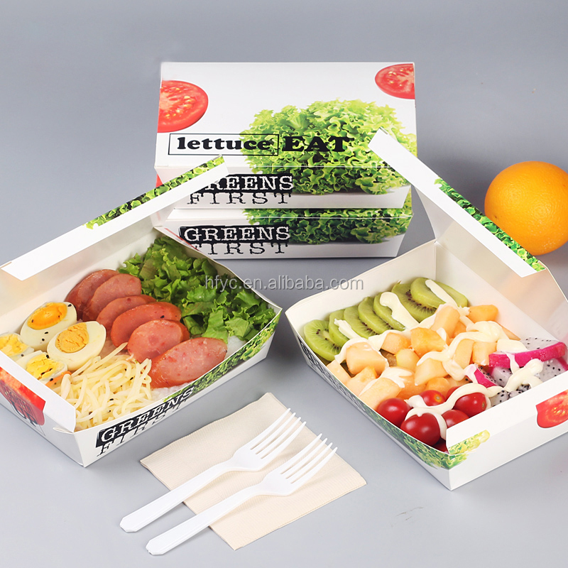 Uchampak - unique design food packaging boxes /fast food boxes for sale Window & Foldable Pak