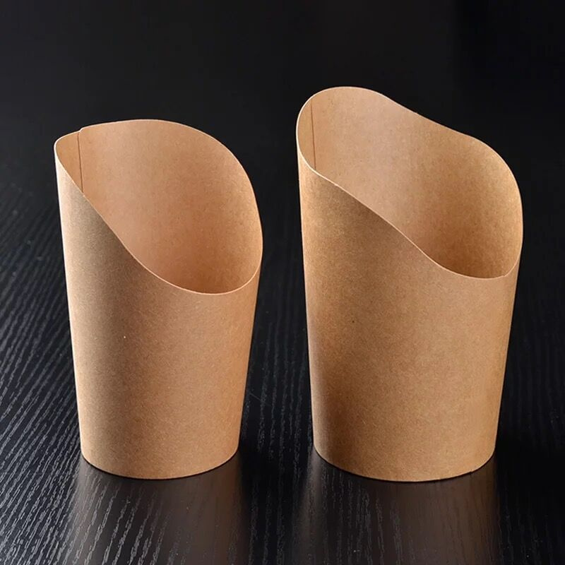 Uchampak - cheap potato kraft chip scroop cups Single wall cup