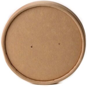 Uchampak  - newly style of kraft disposable 12oz chips packaging cups Single wall cup