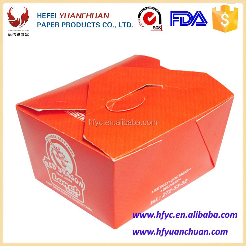 Uchampak - custom printed restaurant supplies hot food packaging for italy noodles Window & Foldable Pak - Image 4