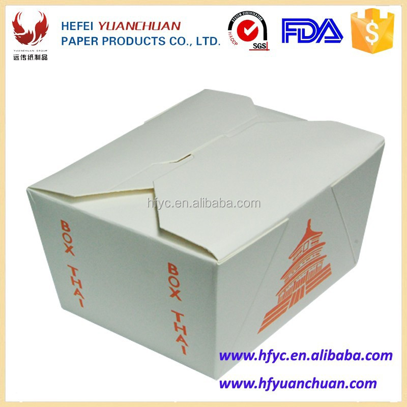 Uchampak - custom printed restaurant supplies hot food packaging for italy noodles Window & Foldable Pak - Image 5