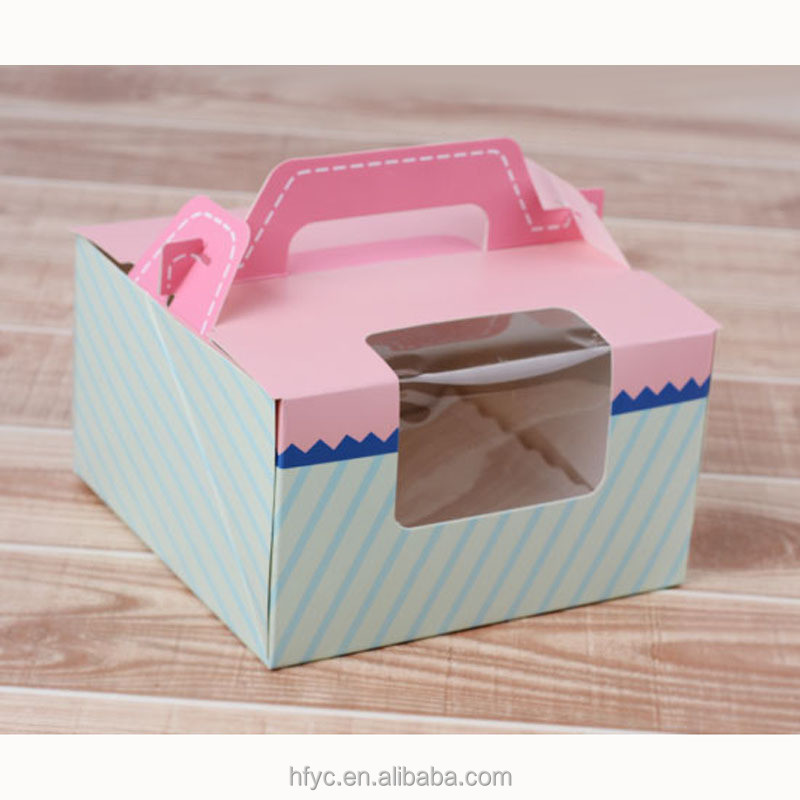 Uchampak- custom cupcakes perth wholesale chocolate cake boxes with window wholesale cake boxes uk Window & Foldable Pak