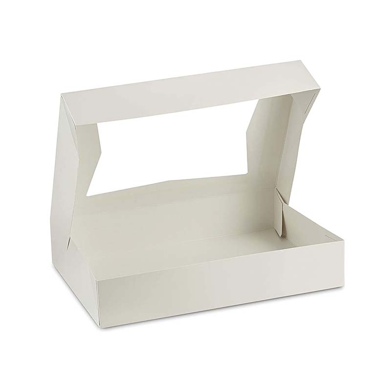 Uchampak - Cookie Boxes with Windows for Pies, Pastries, Smash Hearts, Strawberries and Muffins Window & Foldable Pak1 - Image 3