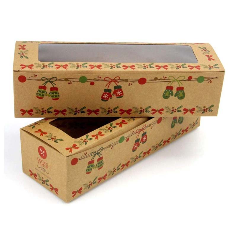 Uchampak- Bakery Boxes Cake Boxes Cookie Boxes with Windows for Pies, Pastries, Smash Hearts, Strawberries and Muffins1