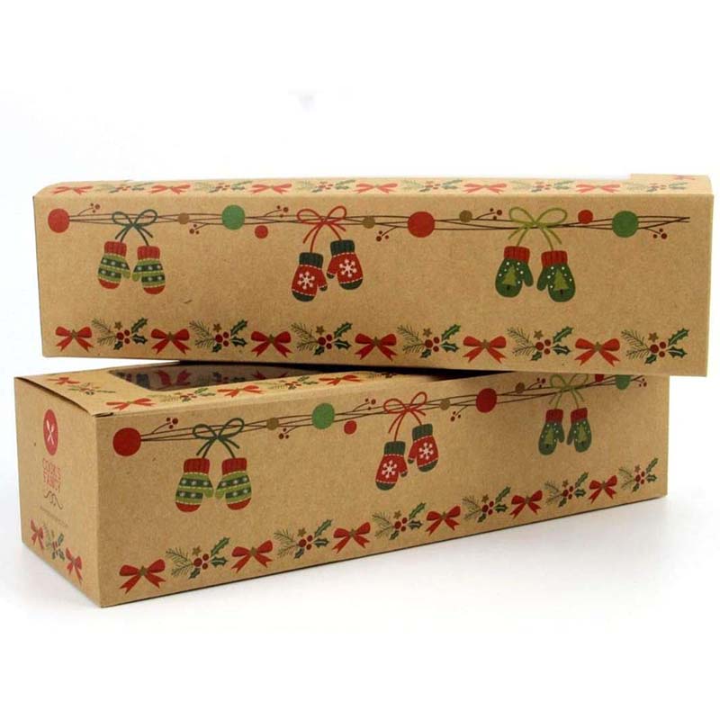 Uchampak- Bakery Boxes Cake Boxes Cookie Boxes with Windows for Pies, Pastries Window & Foldable Pak