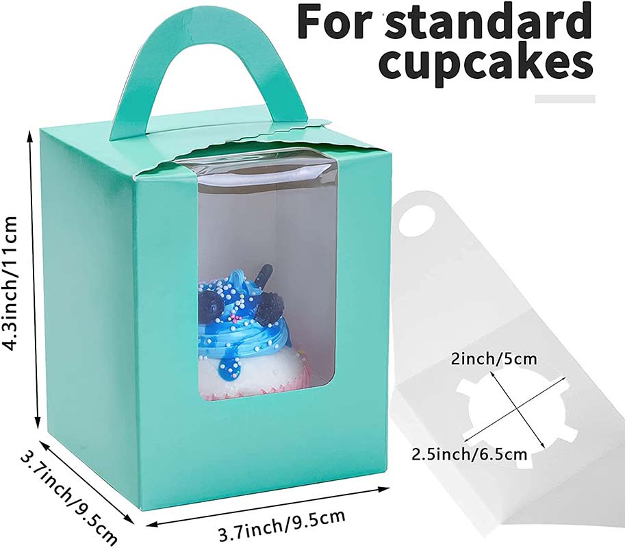 Uchampak - Disposable take away sushi box, packing box with PVC window Natural craft paper box Window & Foldable Pak