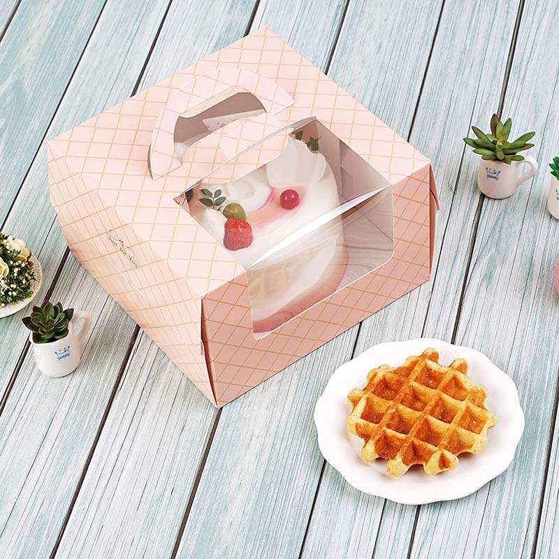 Uchampak-  paper,food grade paper disposable snack box Eco Friendly Sushi To Go Box Packaging Window & Foldable Pak1