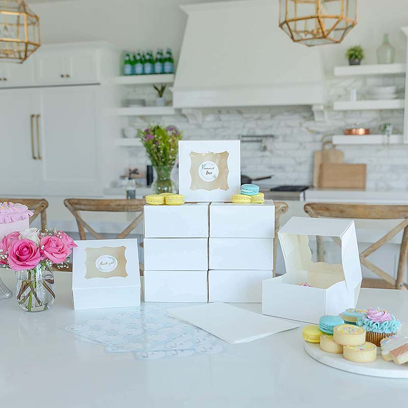 Uchampak - Sushi Food Packaging Delivery To Go Take Away Container Box with Window Window & Foldable Pak1 - Image 4