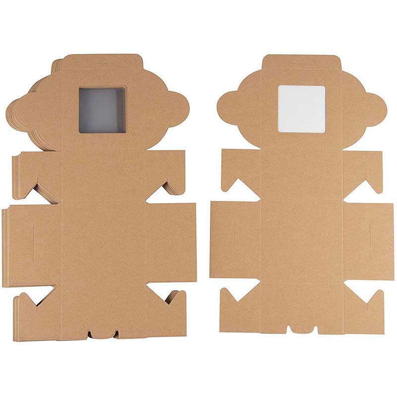 Uchampak- Take out black paper,eco-friendly and food grade disposable snack box,sushi to go box Window & Foldable Pak - Image 5