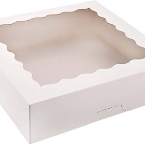 Uchampak-  Takeaway Box Disposable Paper Sandwich Box Triangle Sandwich Box With Window Cake Window & Foldable Pak