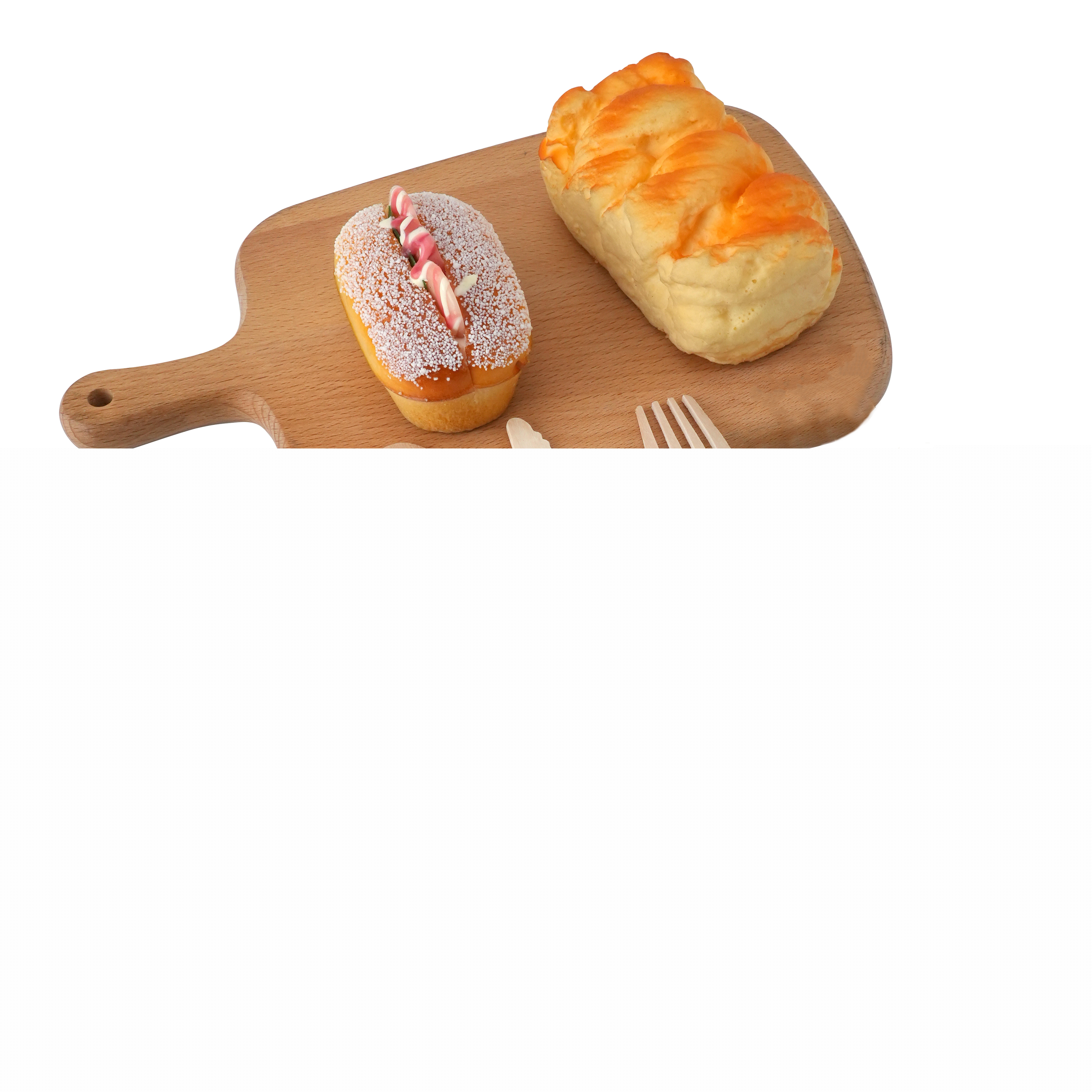 Uchampak Custom Wooden Cutlery Sets – Fork Spoon Knife with Unique Shaped Designs