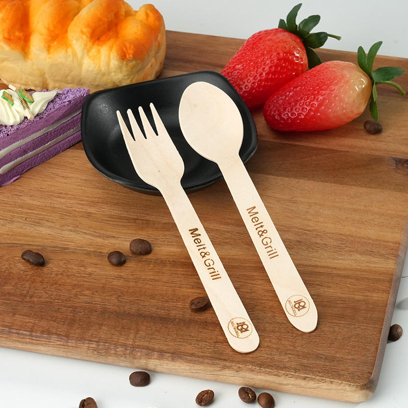 Uchampak Custom Disposable Cutlery – Hot Foil Stamped Fork Spoon Knife Sets - Image 9