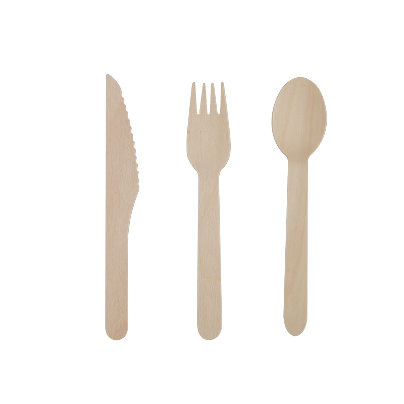 Uchampak-Hot selling wholesale eco friendly disposable bamboo cutlery set ice cream spoon bamboo spoon fork and knife - Image 4