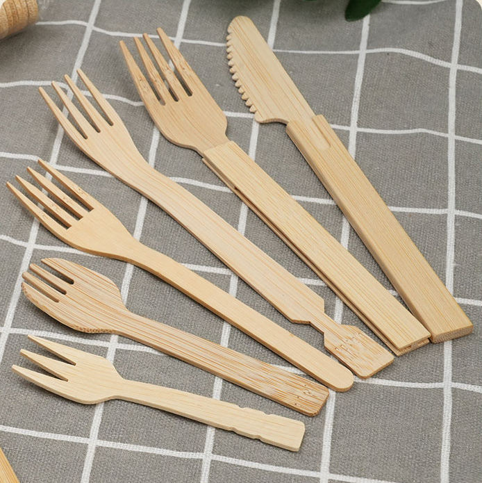Uchampak Custom Bamboo Cutlery – Multi-size, Modular, and Convertible Forks, Spoons, and Knives - Image 5