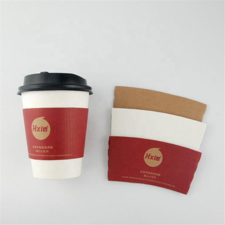 Uchampak - Corrugated coffee cup sleeve with different dimensions Cup Sleeves - Image 6