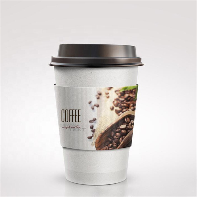 Uchampak - Corrugated coffee cup sleeve with different dimensions Cup Sleeves - Image 7