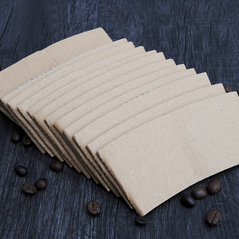 Uchampak - Customized paper cup sleeve/coffee cup jacket/hot cup sleeve Cup Sleeves
