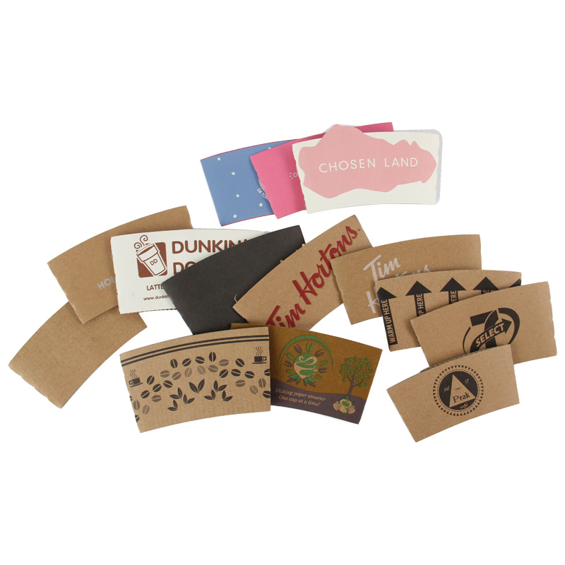 Uchampak - Custom printing paper cup sleeve for coffee Cup Sleeves - Image 7
