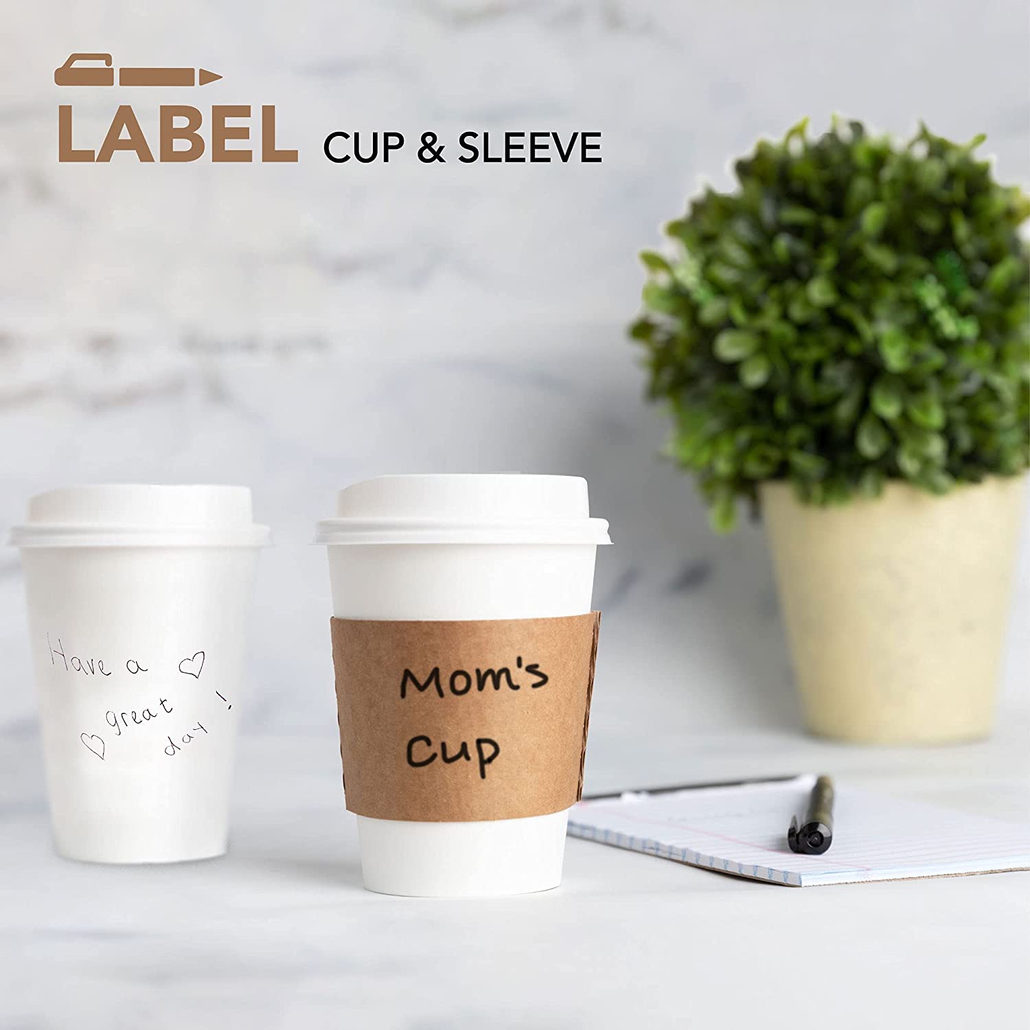 Uchampak - Cup Sleeve Paper Cup Sleeve Customized Color and Pattern Anti-scalding Cup Sleeve Reusable Cup Sleeves - Image 3