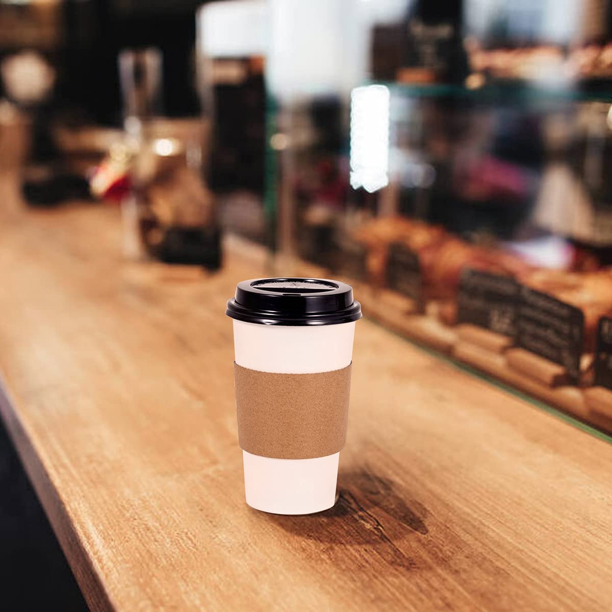 Uchampak - Cup Sleeve Paper Cup Sleeve Customized Color and Pattern Anti-scalding Cup Sleeve Reusable Cup Sleeves - Image 5