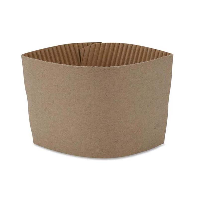 Uchampak - Hot drink paper cup sleeve paper cup jacket for coffee cup Cup Sleeves7 - Image 3