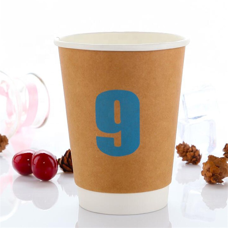 Uchampak- Disposable coffee paper cup holder Coffee cup holder Paper Coffee custom cup sleeve Cup Sleeves - Image 5