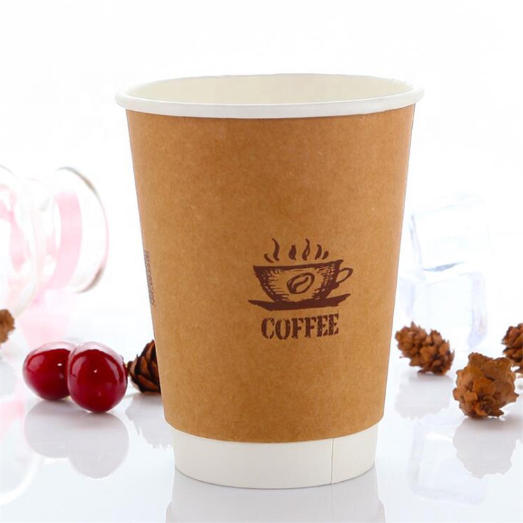 Uchampak- Disposable coffee paper cup holder Coffee cup holder Paper Coffee custom cup sleeve Cup Sleeves - Image 6