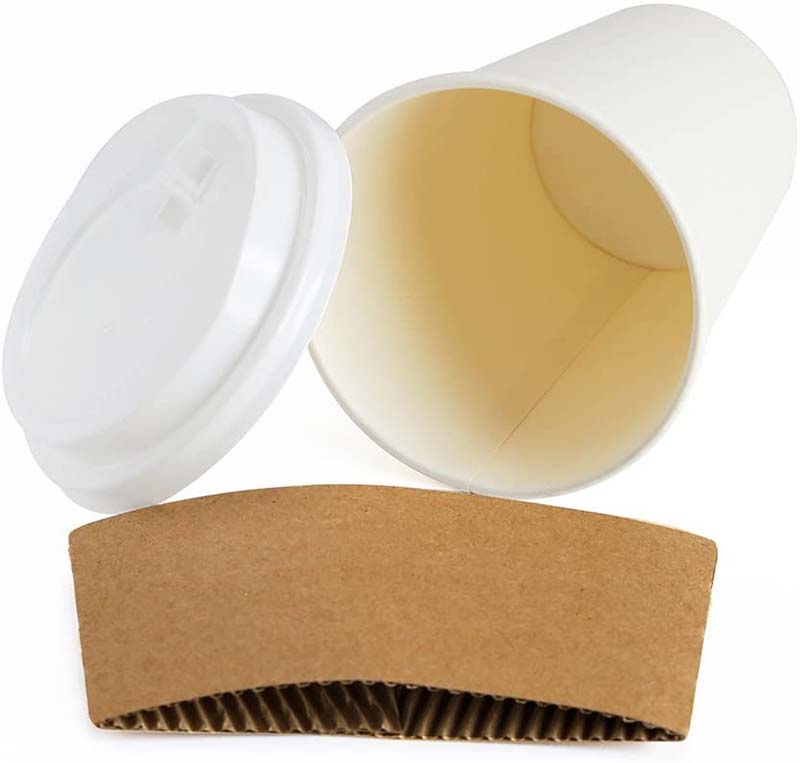Uchampak - Factory Hot Sale Paper Coffee Cup Sleeve Cup Sleeve With Custom Logo Printed Cup Sleeves - Image 6