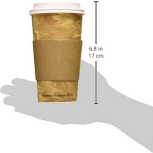 Uchampak- customized colorful printing hot coffee paper  Cup Sleeves