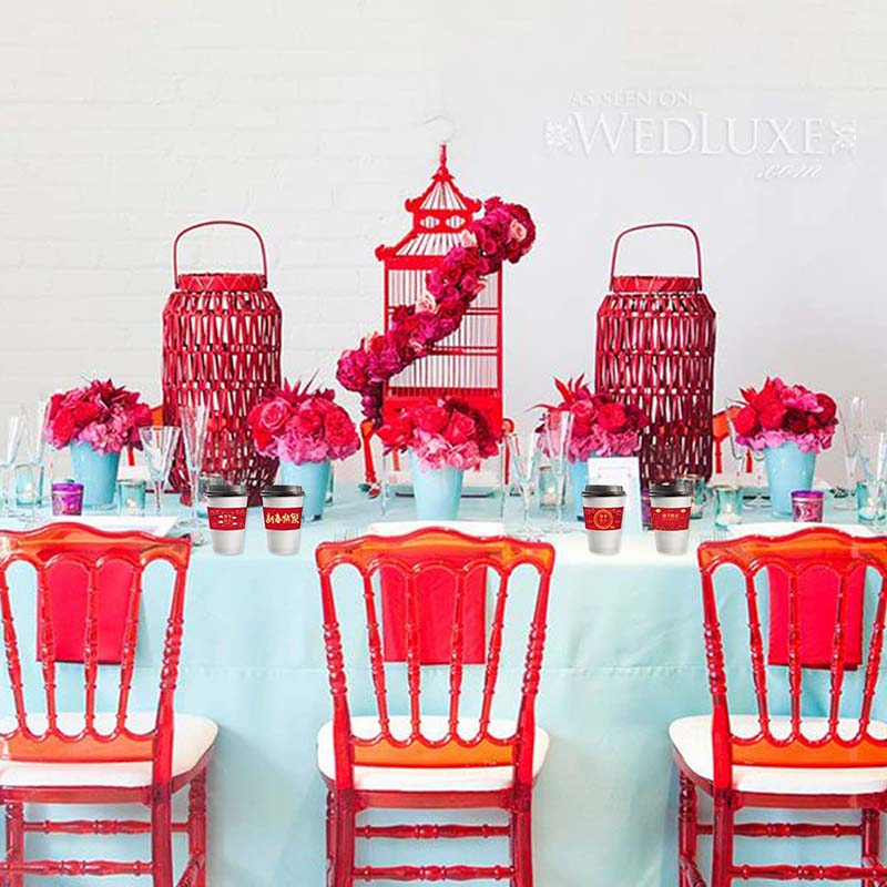 Uchampak - Customized Color coffee sleeves Cup Sleeve Corrugated Paper Cup Sleeve For Hot and Cold Drinks Cup Sleeves - Image 4