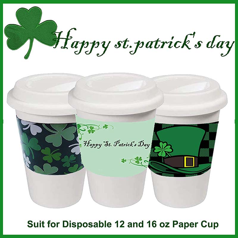 Uchampak- Fashion Design Custom Logo Professional Cover Disposable Paper Cup Beverage Cup Cup Sleeves - Image 3