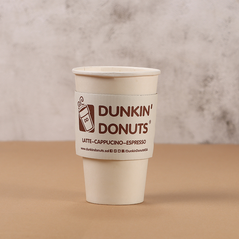 Uchampak - Custom Logo Design Paper Cup Cover Coffee Cup Jacket Hot Drink Cup Sleeves Multiple Layers Cup Sleeves1 - Image 5