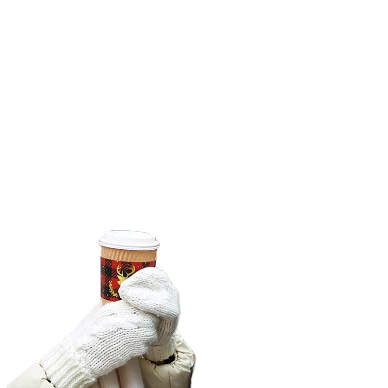 Uchampak-Cup Sleeve Reusable Cup Sleeve For Hot and Cold Drinks Paper Cup Sleeve Customized Color and Cup Sleeves