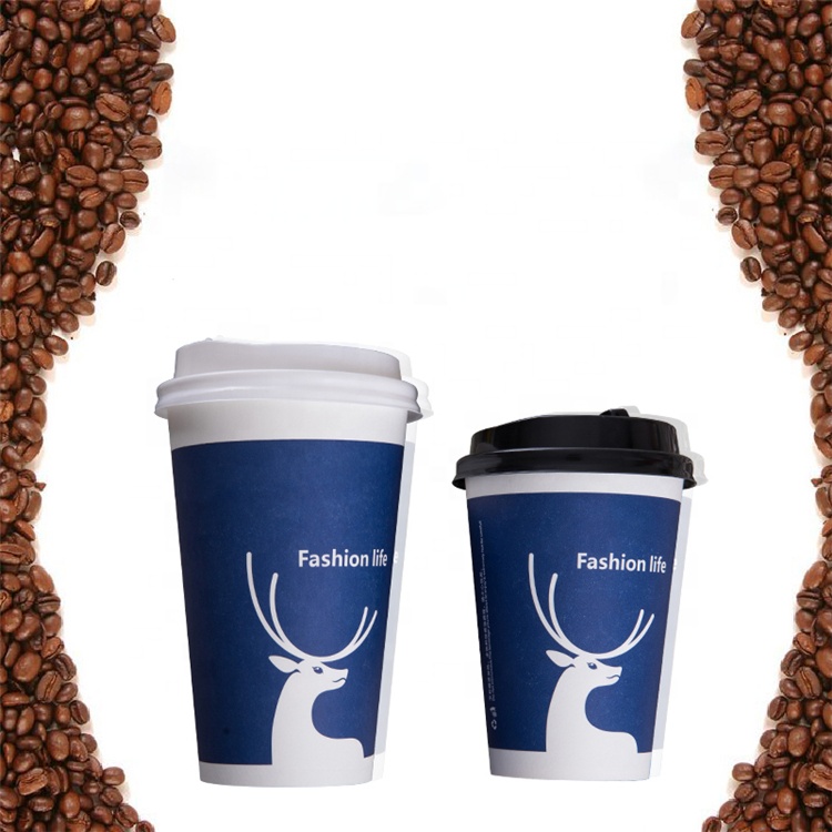 Uchampak - Custom printed 12oz paper cups for hot drinks Single wall cup - Image 6