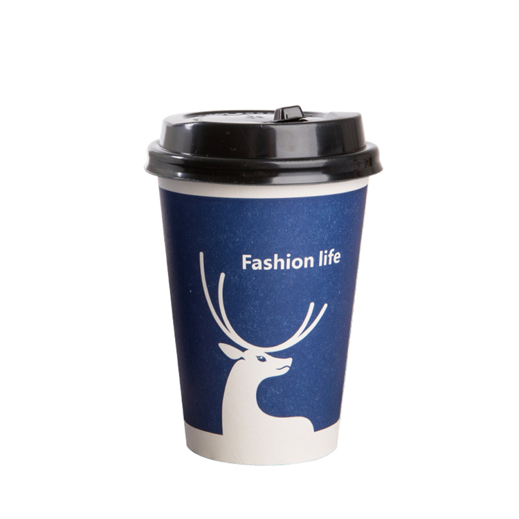 Uchampak - Custom printed 12oz paper cups for hot drinks Single wall cup - Image 8