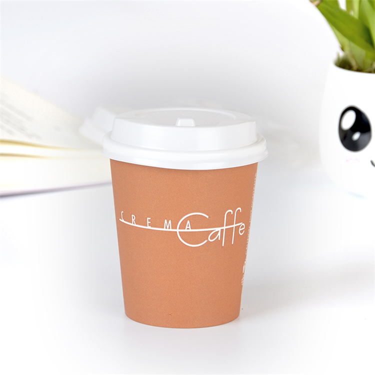 Uchampak - Custom made take away biodegradable PLA coffee disposable paper cups Single wall cup - Image 5