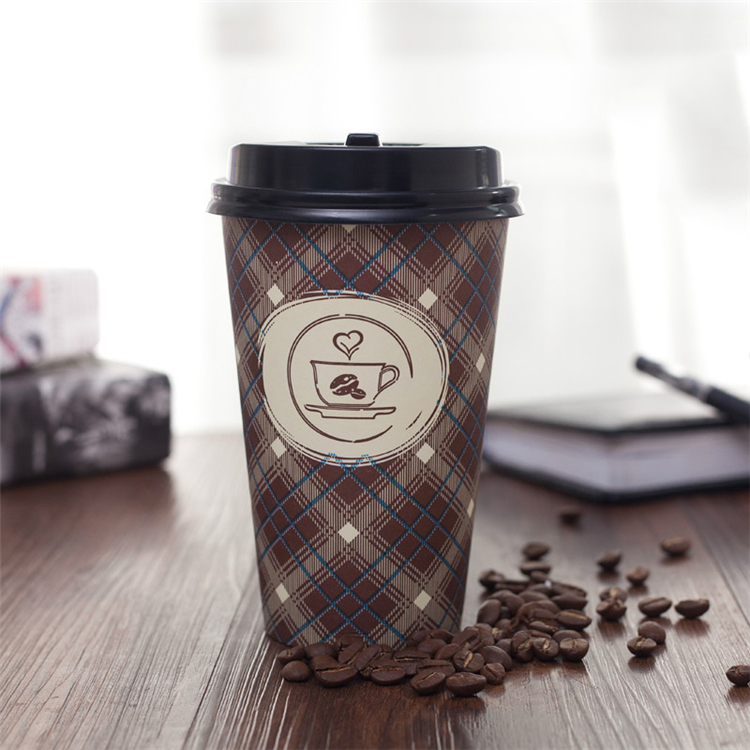 Uchampak - Custom made take away biodegradable PLA coffee disposable paper cups Single wall cup - Image 6