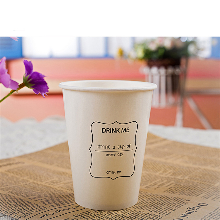 Uchampak - Custom made take away biodegradable PLA coffee disposable paper cups Single wall cup - Image 7