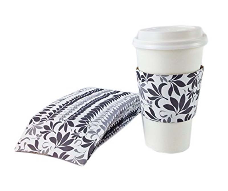 Uchampak - Coffee Cups To Go Coffee Cup Large Travel Cups Hold With Hot and Cold Drinks Plain paper Single wall cup - Image 5