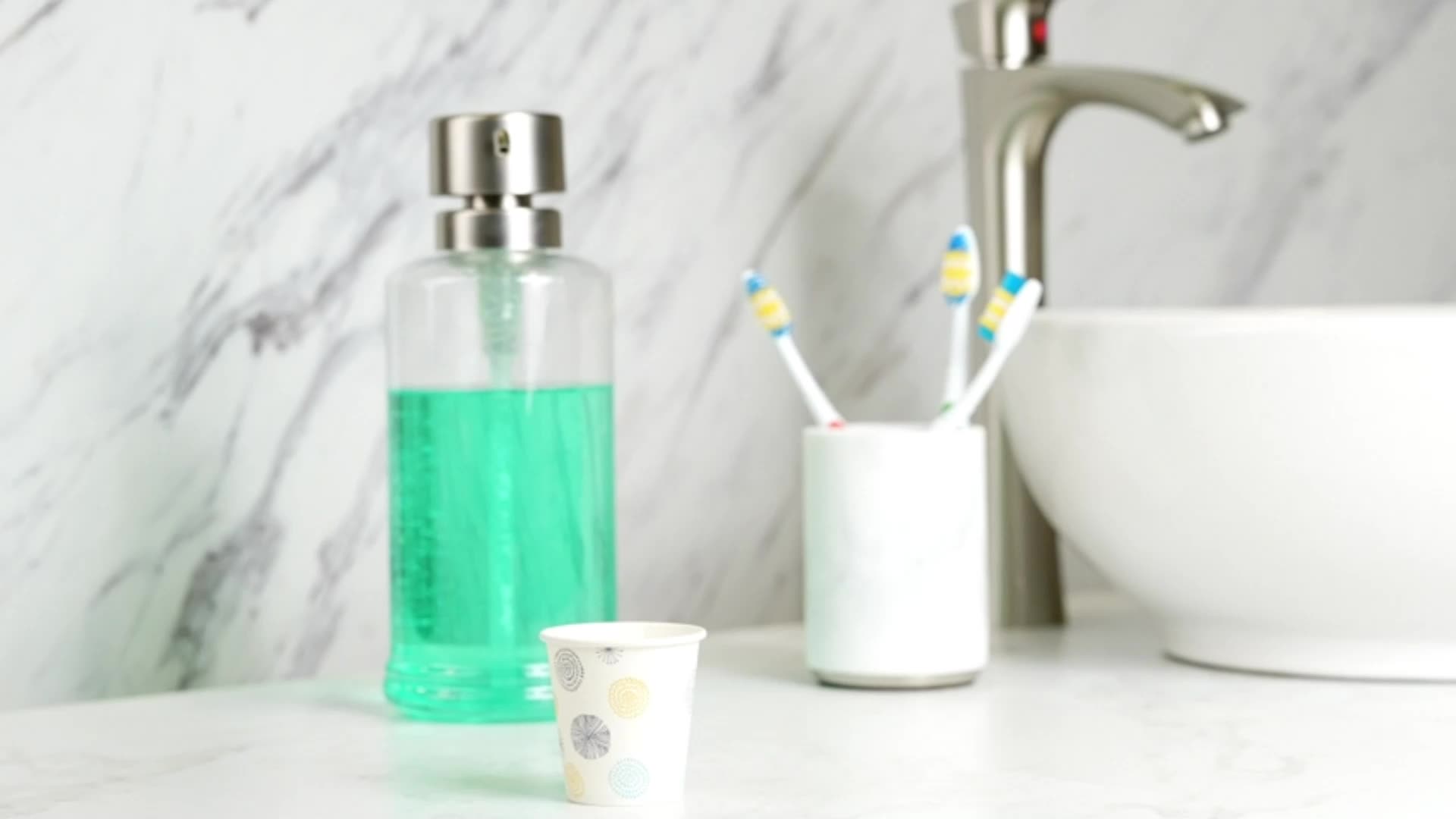 Uchampak -16 oz Paper Cups, Mouthwash Cups, Disposable Cups for Party Picnic Single wall cup