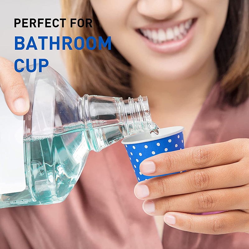 Uchampak -16 oz Paper Cups, Mouthwash Cups, Disposable Cups for Party Picnic Single wall cup - Image 3