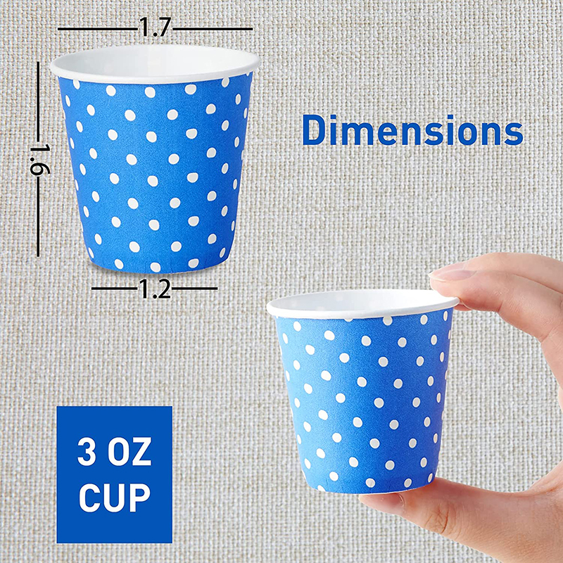 Uchampak -16 oz Paper Cups, Mouthwash Cups, Disposable Cups for Party Picnic Single wall cup - Image 4