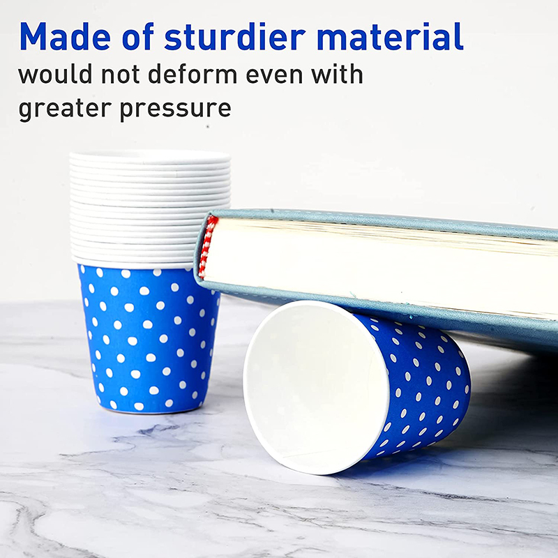 Uchampak -16 oz Paper Cups, Mouthwash Cups, Disposable Cups for Party Picnic Single wall cup - Image 6
