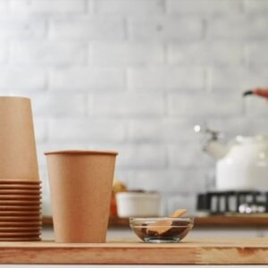 Uchampak - Kraft Paper Hot Coffee Cups All 4oz 8oz 10oz 12oz 16oz 20oz Paper cups printed paper cups Single wall cup1